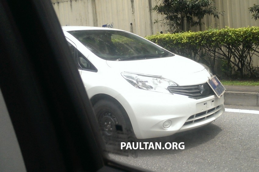 SPYSHOTS: Nissan Note caught testing in Bangsar 239420