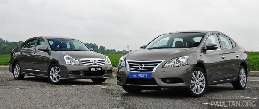 GALLERY: New and old Nissan Sylphy side-by-side 244086