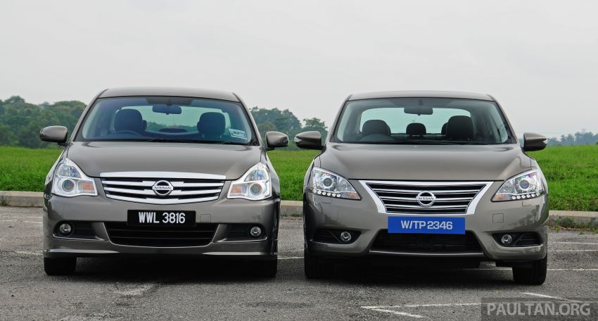 GALLERY: New and old Nissan Sylphy side-by-side 244090