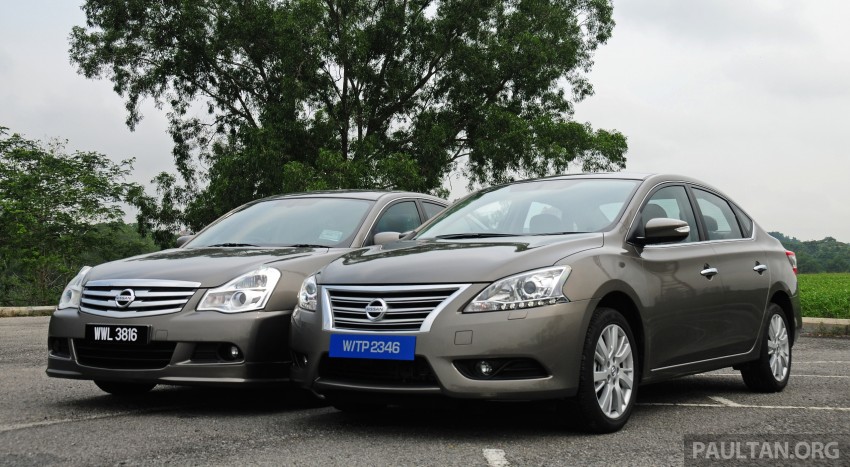 GALLERY: New and old Nissan Sylphy side-by-side 244091