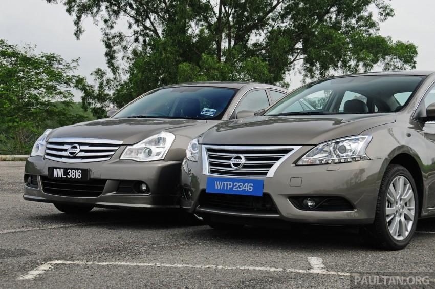 GALLERY: New and old Nissan Sylphy side-by-side 244092