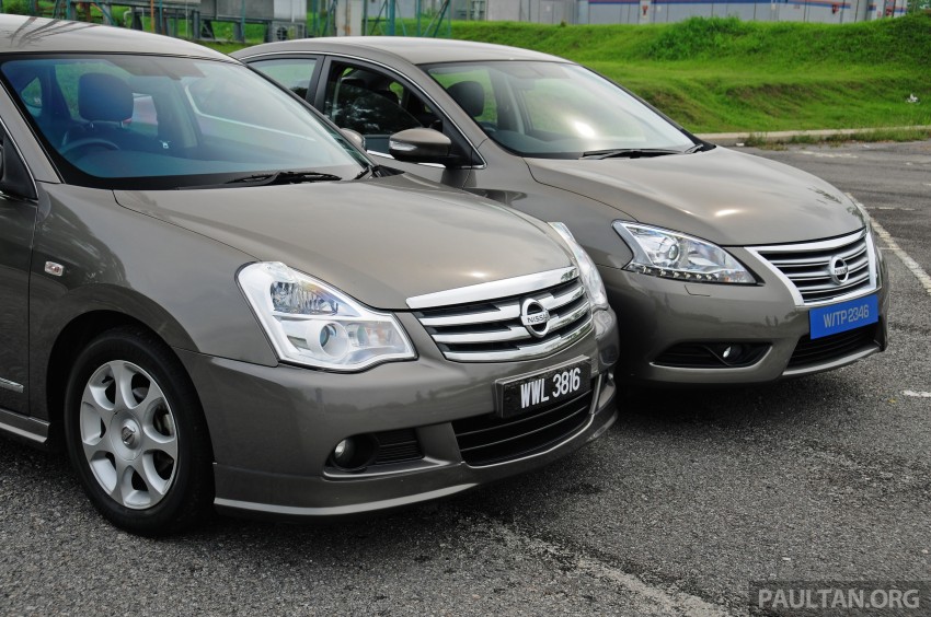 GALLERY: New and old Nissan Sylphy side-by-side 244093