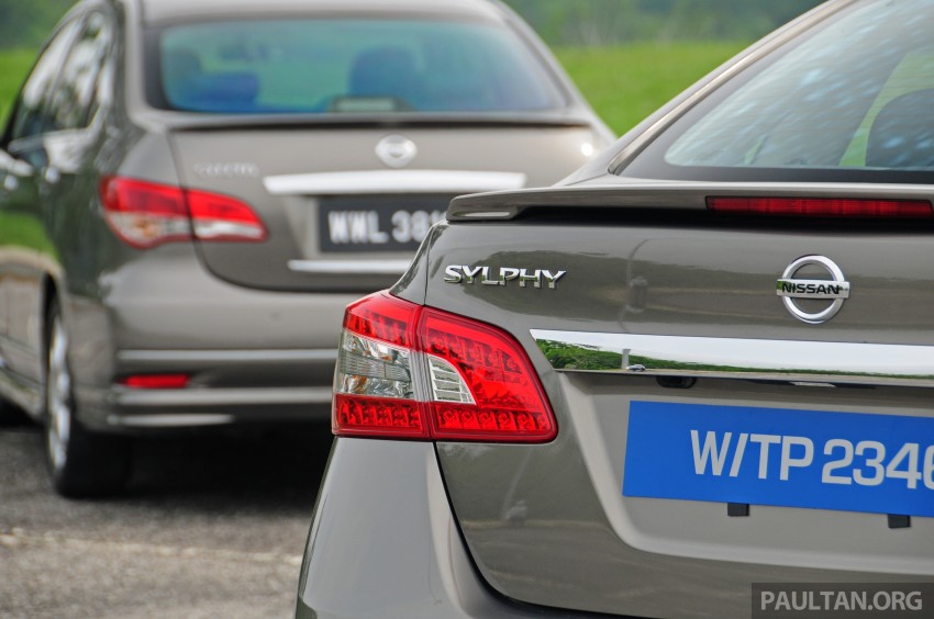 GALLERY: New and old Nissan Sylphy side-by-side 244094