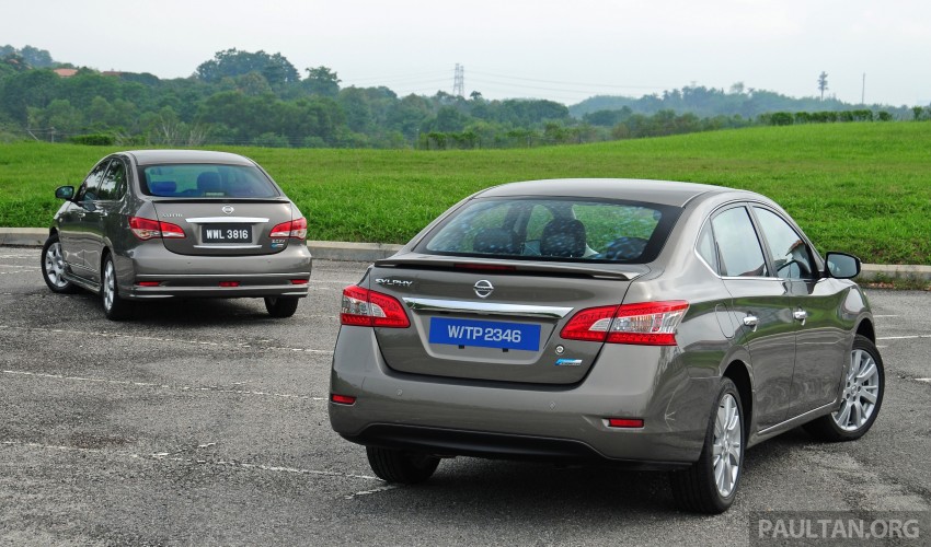 GALLERY: New and old Nissan Sylphy side-by-side 244095