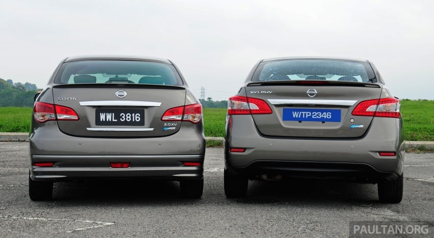 GALLERY: New and old Nissan Sylphy side-by-side 244098