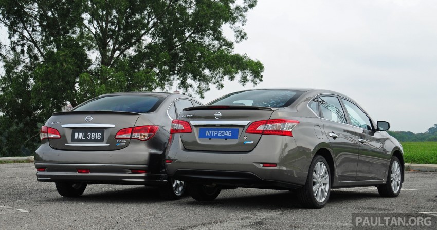 GALLERY: New and old Nissan Sylphy side-by-side 244099