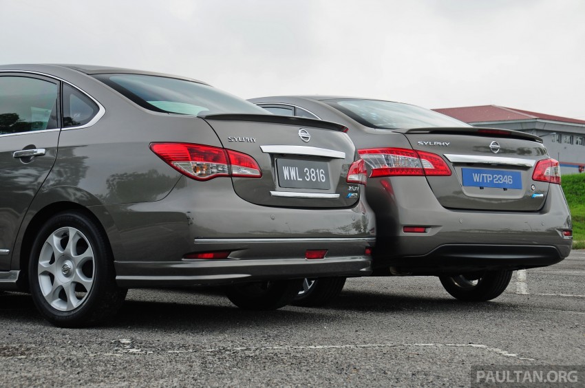 GALLERY: New and old Nissan Sylphy side-by-side 244100