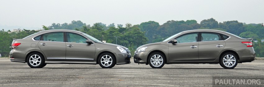 GALLERY: New and old Nissan Sylphy side-by-side 244102
