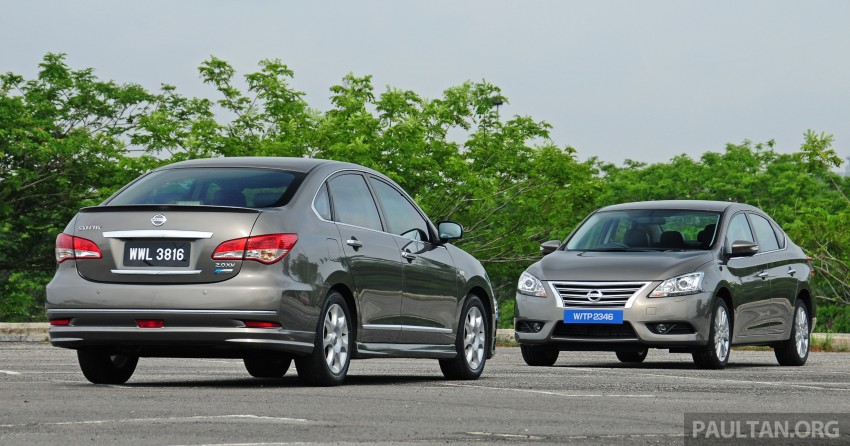 GALLERY: New and old Nissan Sylphy side-by-side 244103