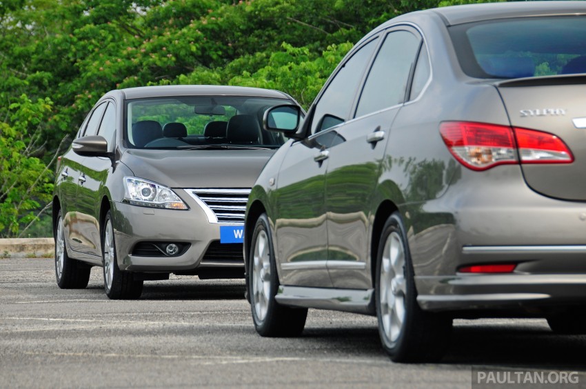 GALLERY: New and old Nissan Sylphy side-by-side 244104