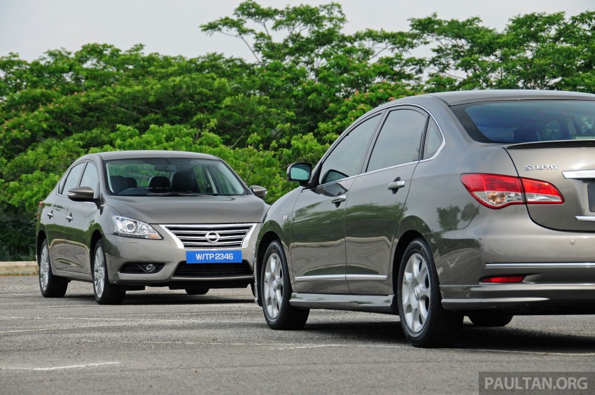 GALLERY: New and old Nissan Sylphy side-by-side 244105