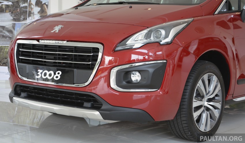 GALLERY: Peugeot 3008 facelift on show in Glenmarie 241027