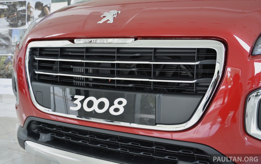 GALLERY: Peugeot 3008 facelift on show in Glenmarie 241014
