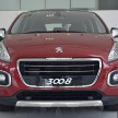 Peugeot 3008 – facelifted crossover launched, RM154k