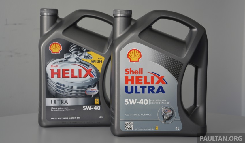 New Shell Helix Ultra 5W-40 introduced in Malaysia 240378