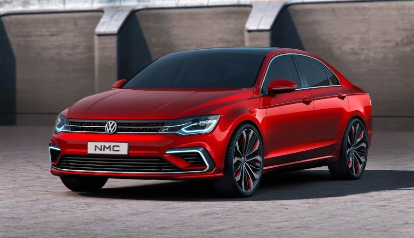 Volkswagen New Midsize Coupe concept is a junior CC 242449