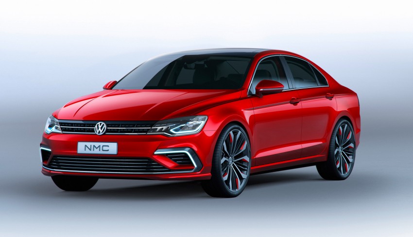 Volkswagen New Midsize Coupe concept is a junior CC 242450