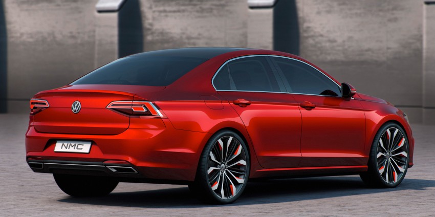 Volkswagen New Midsize Coupe concept is a junior CC 242452