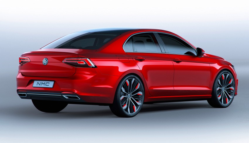Volkswagen New Midsize Coupe concept is a junior CC 242453