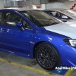 Subaru WRX and WRX STI sighted in Malaysia!