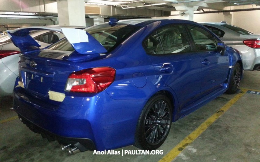 Subaru WRX and WRX STI sighted in Malaysia! 240909