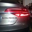 Audi A8 L 3.0 TFSI facelift seen at JPJ – Matrix LEDs!