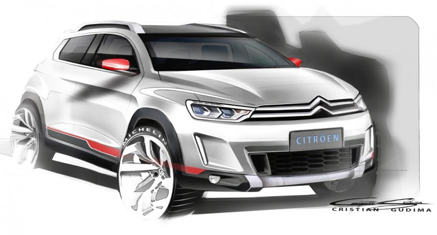 Citroen C-XR concept SUV unveiled at Beijing show 242834