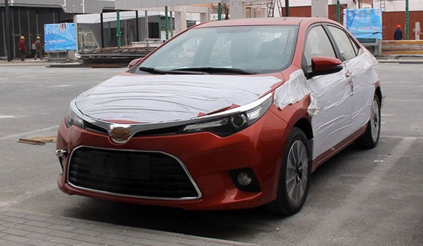 Toyota Corolla gets unique face for Chinese market 242363