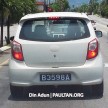 Daihatsu Ayla seen again – Perodua Viva replacement?