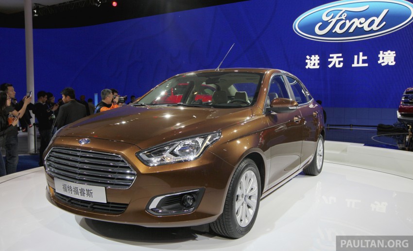 Ford Escort – production sedan revealed in Beijing 243237