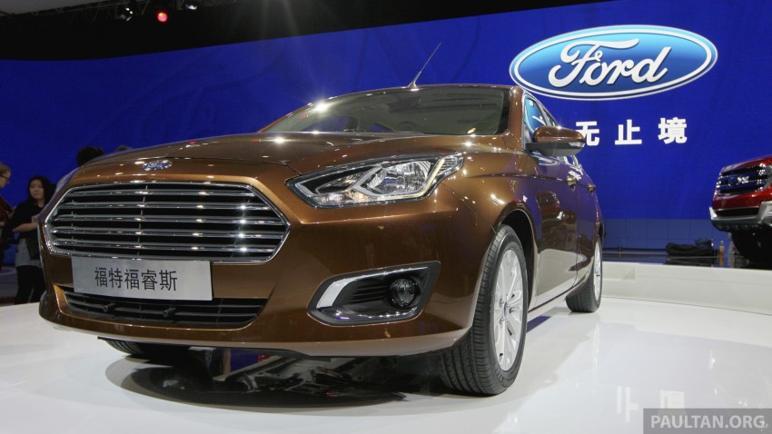 Ford Escort – production sedan revealed in Beijing 243239
