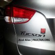 Hyundai Tucson facelift 2.0 manual spotted at JPJ!