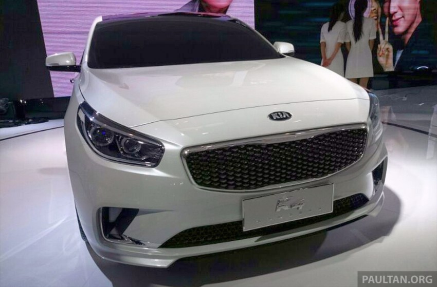 Beijing 2014: China-only Kia K4 sedan breaks cover 242701