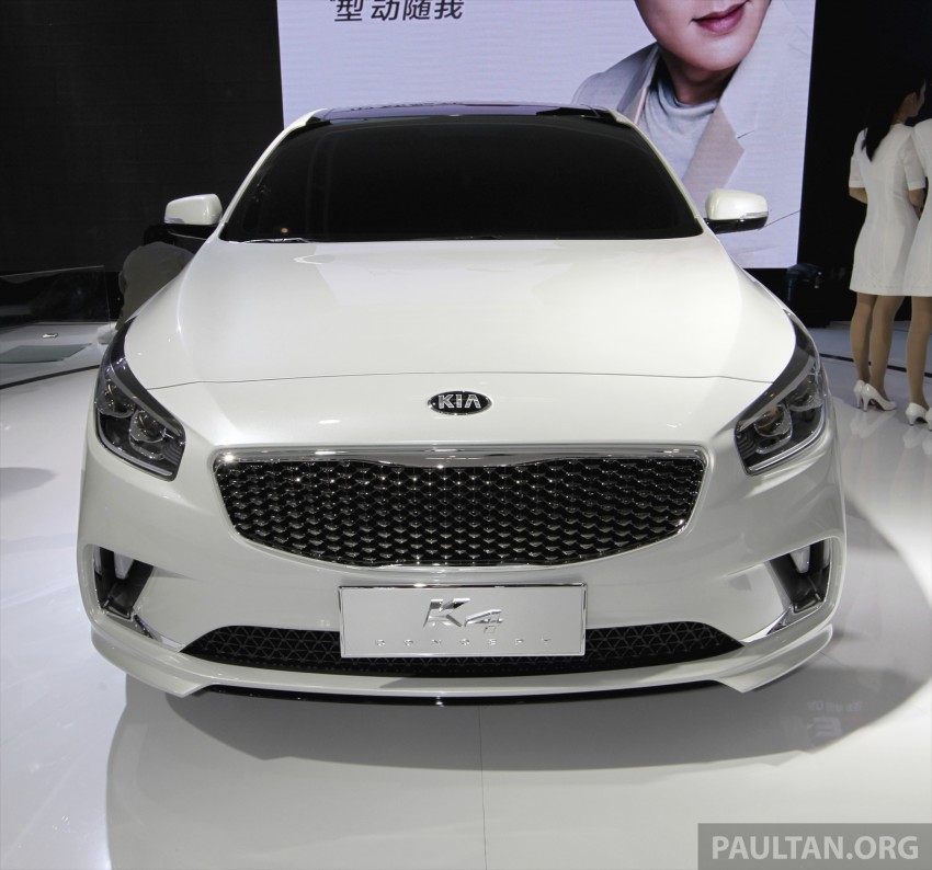 Beijing 2014: China-only Kia K4 sedan breaks cover 242883