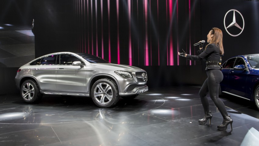 Mercedes-Benz Coupe SUV Concept previews X6 rival Image #242611
