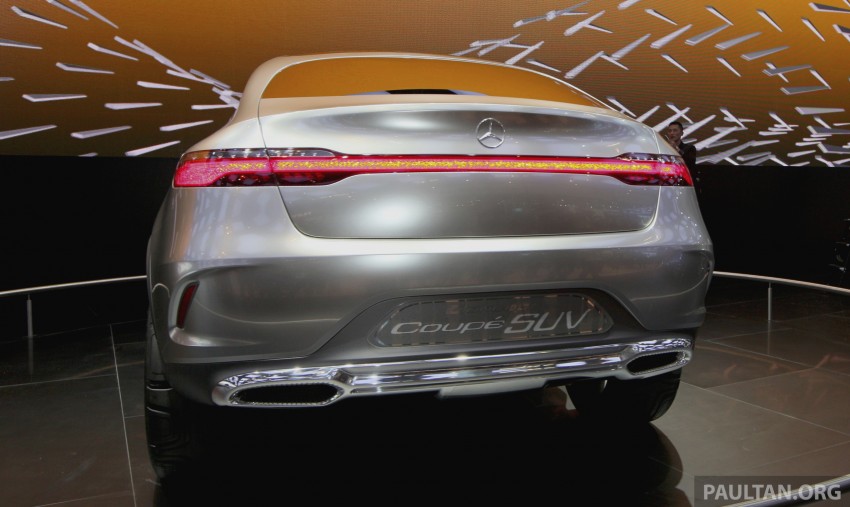 Mercedes-Benz Coupe SUV Concept previews X6 rival Image #242814