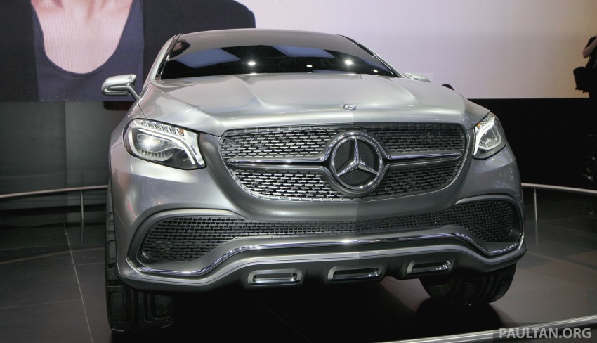 Mercedes-Benz Coupe SUV Concept previews X6 rival 242817