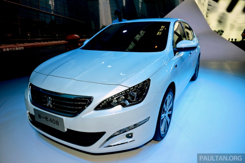 New Peugeot 408 Sedan unveiled at Auto China 2014 244060