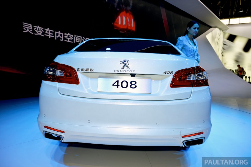 New Peugeot 408 Sedan unveiled at Auto China 2014 Image #244065