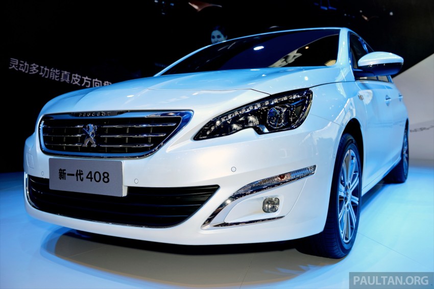 New Peugeot 408 Sedan unveiled at Auto China 2014 Image #244070