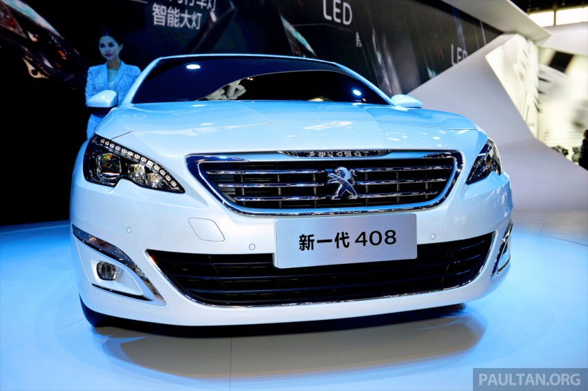 New Peugeot 408 Sedan unveiled at Auto China 2014 Image #244071
