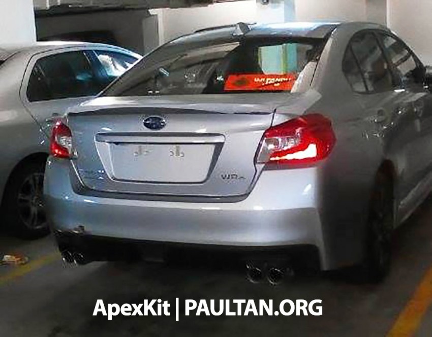 Subaru WRX and WRX STI sighted in Malaysia! 240876