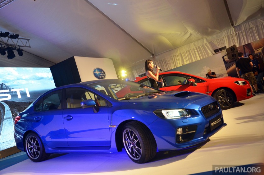 Subaru WRX and WRX STI launched in the region, sports sedans to arrive in Malaysia from July 239852