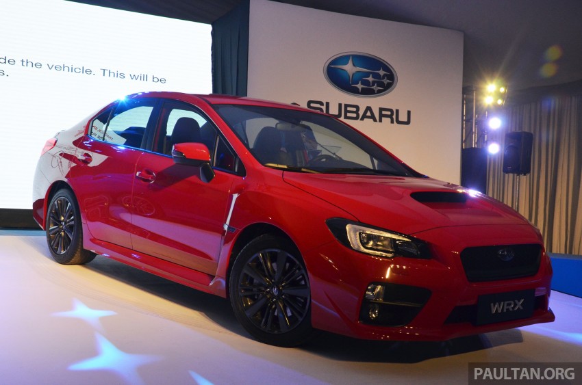 Subaru WRX and WRX STI launched in the region, sports sedans to arrive in Malaysia from July 239854