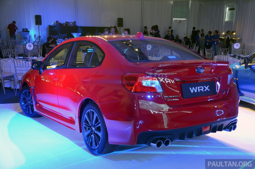 Subaru WRX and WRX STI launched in the region, sports sedans to arrive in Malaysia from July 239874