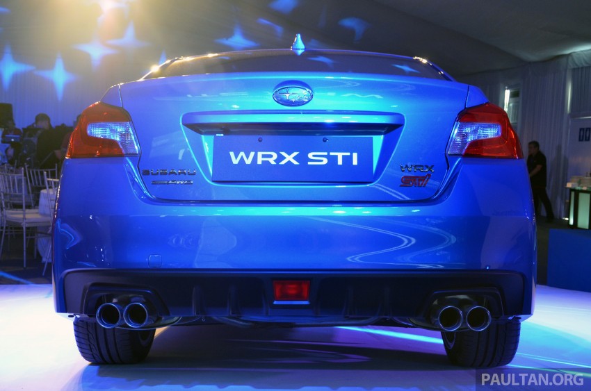 Subaru WRX and WRX STI launched in the region, sports sedans to arrive in Malaysia from July 239876