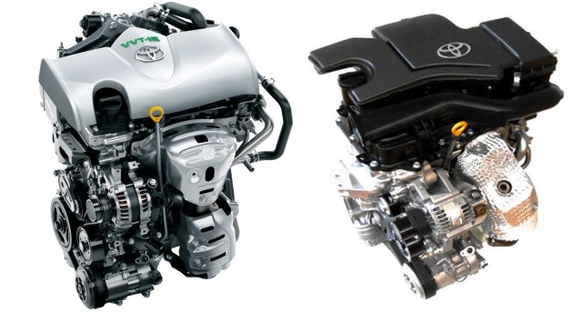 toyota 1.3 and 1.0 litre engines