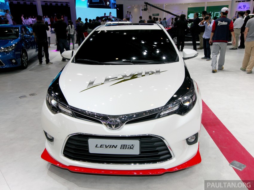 Toyota Levin, Corolla for China – live pics from Beijing 242909