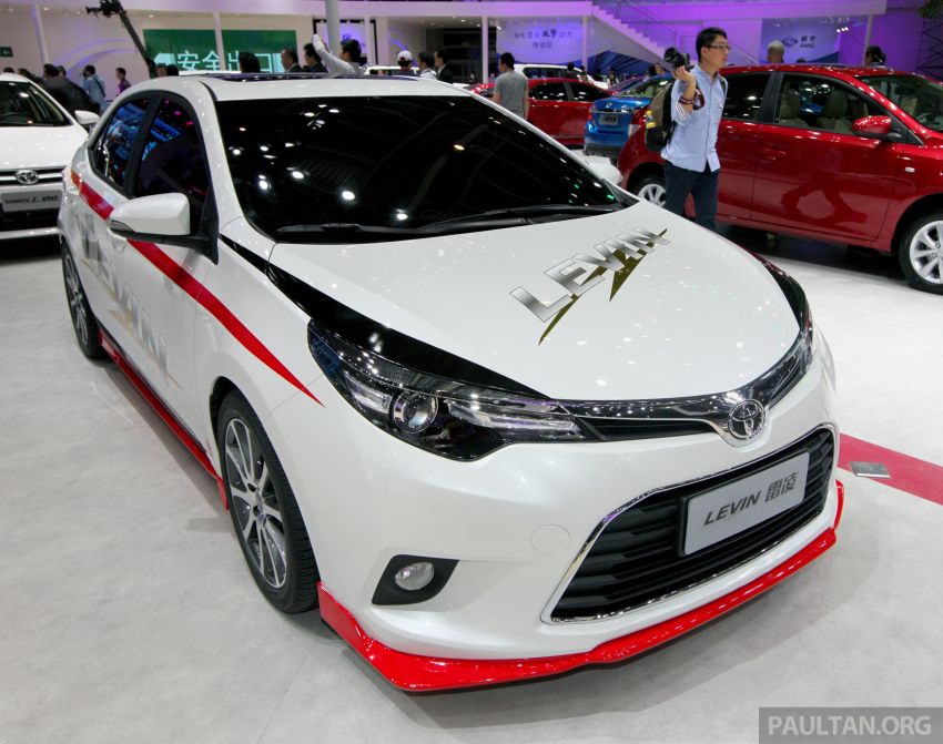 Toyota Levin, Corolla for China – live pics from Beijing 242910
