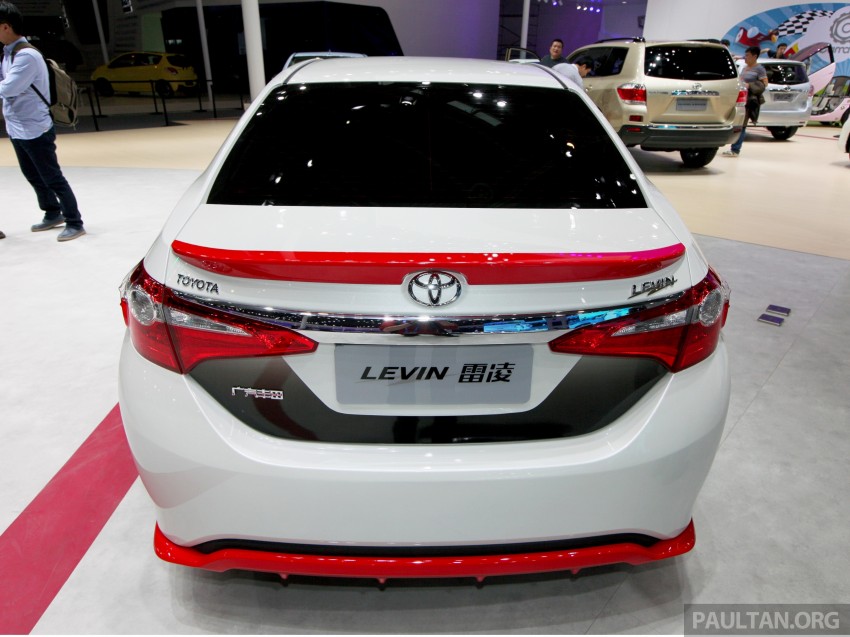 Toyota Levin, Corolla for China – live pics from Beijing 242912
